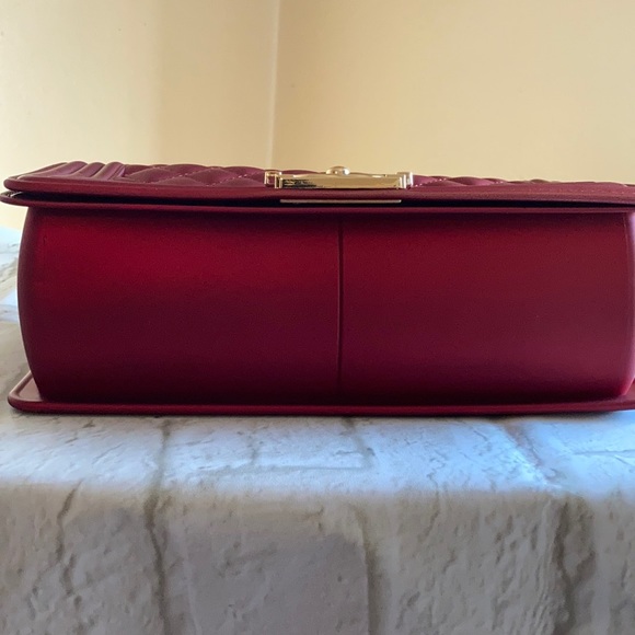 Handbag Jelly Handbag Stunning Deep Red - Picture 5 of 10